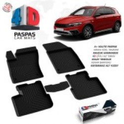 Fiat Egea Cross 4D Havuzlu Paspas Bagaj Havuzu Seti 2020 ve Sonrası