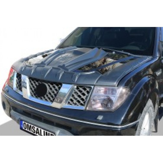 Nissan Navara Dragon Ön Kaput Rüzgarlığı 3 Parça 2006-2015 Arası