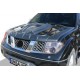 Nissan Navara Dragon Ön Kaput Rüzgarlığı 3 Parça 2006-2015 Arası