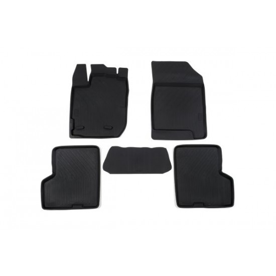 Rich Dacia Sandero Stepway 4D Paspas Siyah 5 Parça 2012-2020 Arası