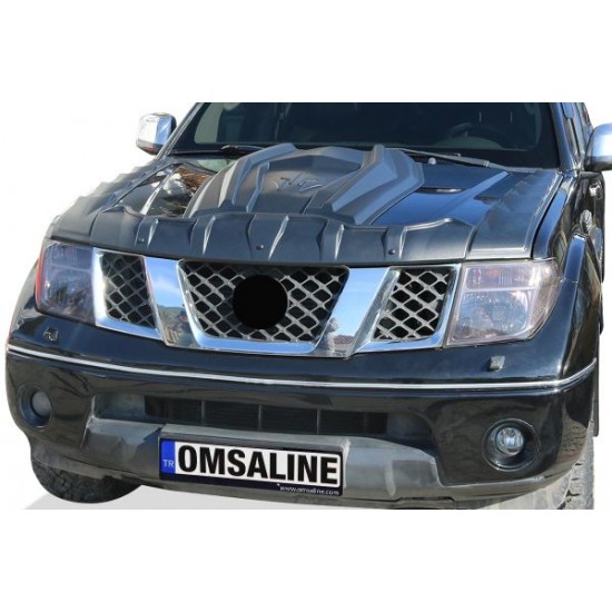 Nissan Navara Dragon Ön Kaput Rüzgarlığı 3 Parça 2006-2015 Arası