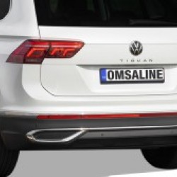OMSA VW Tiguan Krom Egzoz Çerçevesi 3 Parça 2020-2023 Arası