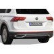 OMSA VW Tiguan Krom Egzoz Çerçevesi 3 Parça 2020-2023 Arası