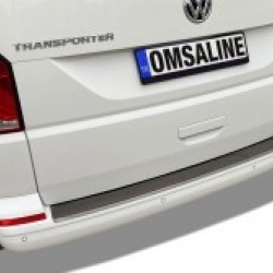 OMSA VW T6.1 Transporter Siyah Krom Arka Tampon Eşiği Çift Kapı 2020-2023 Arası