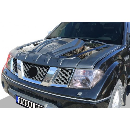 Nissan Navara Dragon Ön Kaput Rüzgarlığı 3 Parça 2006-2015 Arası