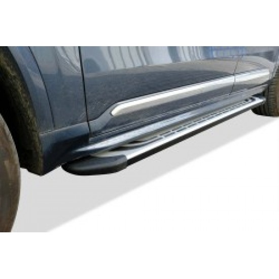Volvo XC90 Faba Yan Basamak Gri 2015-2024 Arası Volvo XC90 Faba Yan Basamak Gri 2015-2024 Arası