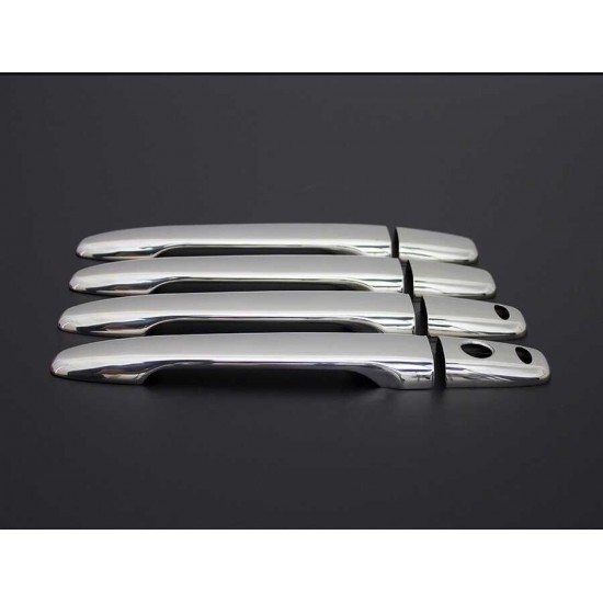 OMSA Citroen C-Crosser Krom Kapı Kolu 8 Parça Tek Delikli Çift Sensörlü 2007-2012 Arası OMSA Citroen C-Crosser Krom Kapı Kolu 8 Parça Tek Delikli Çift Sensörlü 2007-2012 Arası