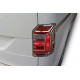 Omkar VW Caddy Minivan Krom Stop Çerçevesi 2 Parça Abs Krom 2015-2019 Arası
