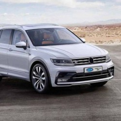 OMSA VW Tiguan Krom Ön Panjur 4 Parça 2020-2023 Arası