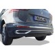 OMSA VW Tiguan Krom Egzoz Çerçevesi 3 Parça 2020-2023 Arası