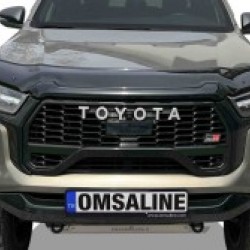 Toyota Hilux Ön Kaput Rüzgarlığı - Koruyucu 4mm 2021-2024 Arası