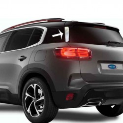 OMSA Citroen C5 Aircross Krom Spoiler Çıtası 2 Parça 2017 ve Sonrası