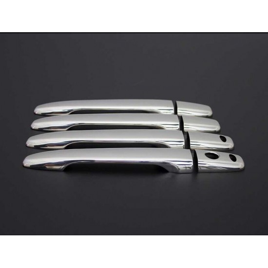 OMSA Citroen C-Crosser Krom Kapı Kolu 8 Parça Tek Delikli Çift Sensörlü 2007-2012 Arası OMSA Citroen C-Crosser Krom Kapı Kolu 8 Parça Tek Delikli Çift Sensörlü 2007-2012 Arası