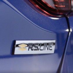 Renault Clio 5 RS-Line Krom Bagaj Kapağı Logosu ABS 2019 ve Sonrası