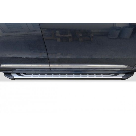 Volvo XC90 Faba Yan Basamak Gri 2015-2024 Arası Volvo XC90 Faba Yan Basamak Gri 2015-2024 Arası