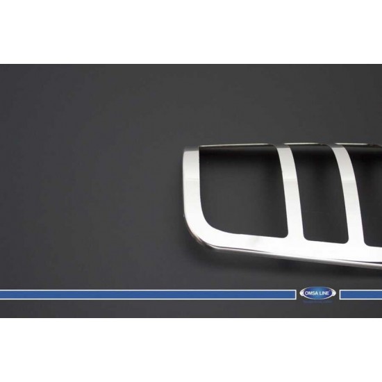 OMSA Citroen Berlingo 1 Krom Stop Çerçevesi 2 Parça 1996-2008 Arası OMSA Citroen Berlingo 1 Krom Stop Çerçevesi 2 Parça 1996-2008 Arası