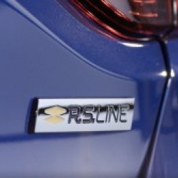 Renault Clio 5 RS-Line Krom Bagaj Kapağı Logosu ABS 2019 ve Sonrası