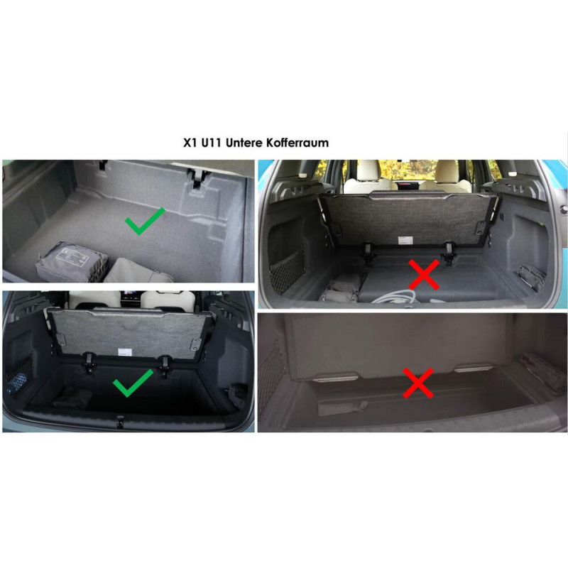 Bmw X1 (U11) 2023 Sonrası Bagaj Havuzu | Alt Bagaj