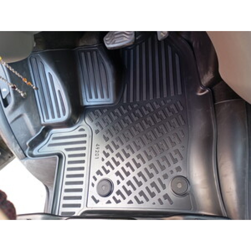 Ford Tourneo Custom 2012-2023 Havuzlu Paspas | Şoför +1 Yolcu Koltuğu - Otomatik Vites
