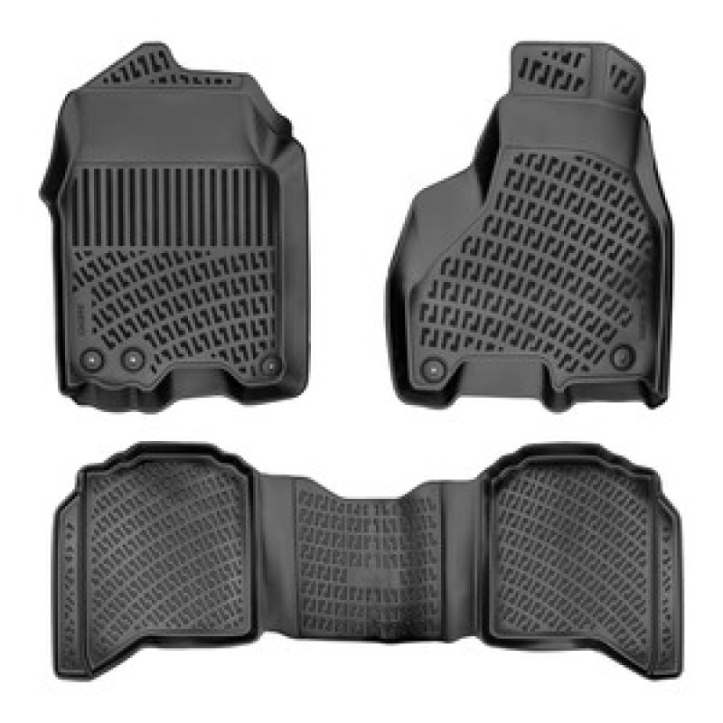 Dodge Ram 2500-3500 Crew Cab/Halı Zemin/ Otomatik Vites 2009-2019 Havuzlu Paspas