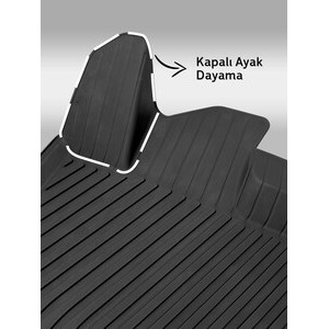Rizline Premium Togg T10X 2023 Sonrası Havuzlu Paspas