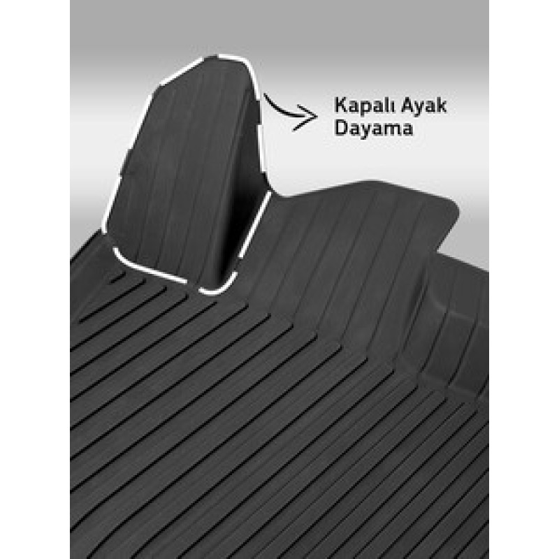 Rizline Premium Togg T10X 2023 Sonrası Havuzlu Paspas