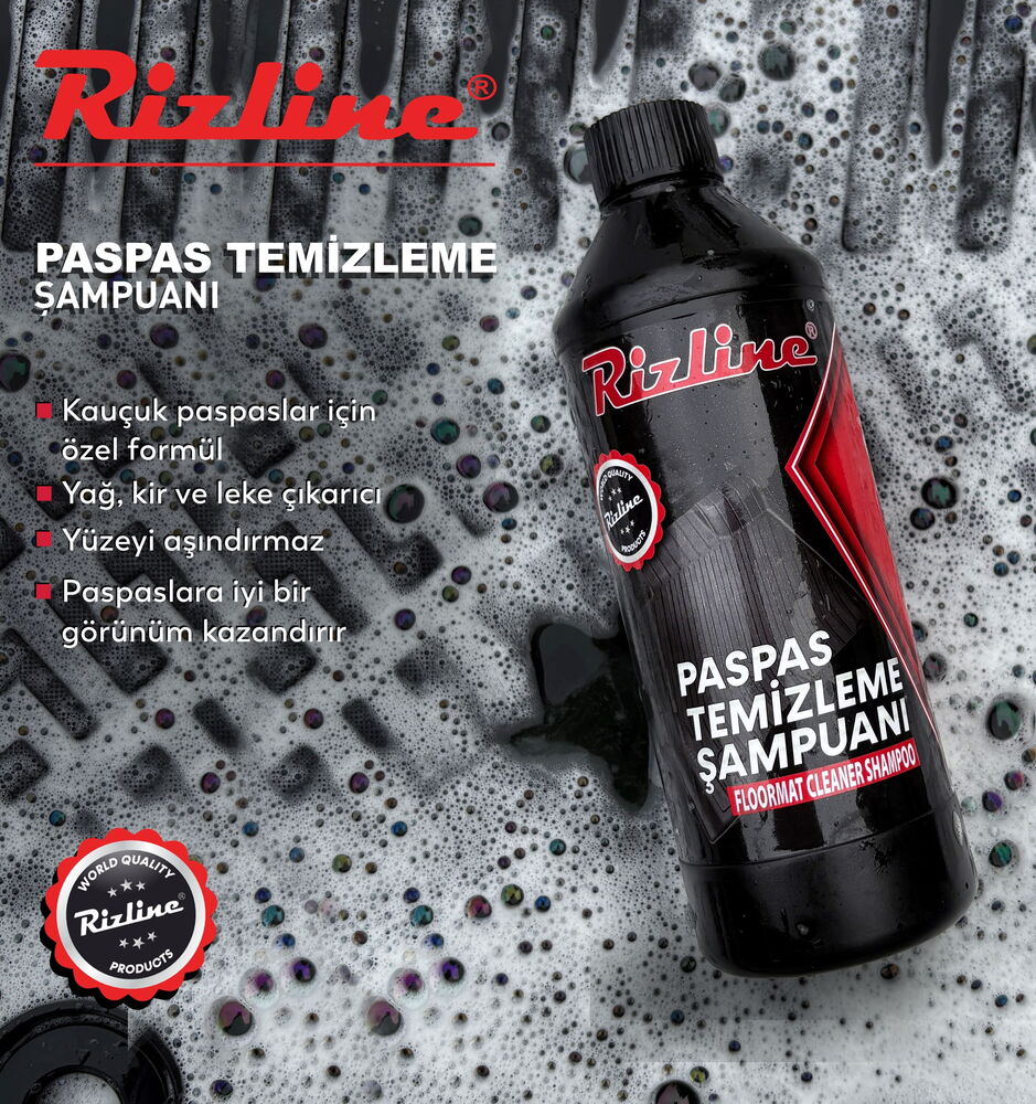 Rizline Özel Paspas Temizleme Şampuanı 500 ML