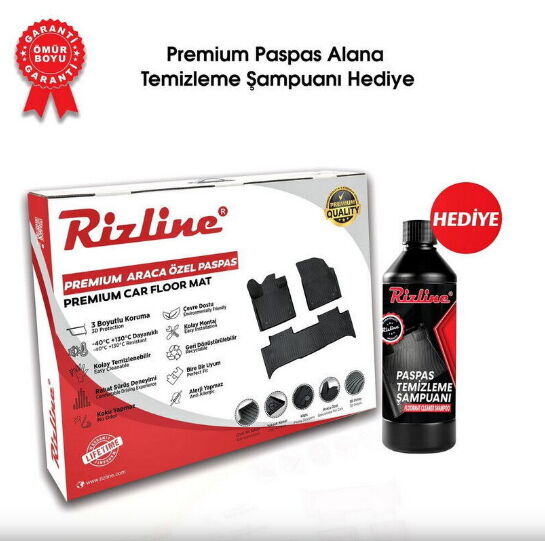 Rizline Premium 9D Cupra Formentor 2020 Sonrası Havuzlu Paspas | e-Tsi